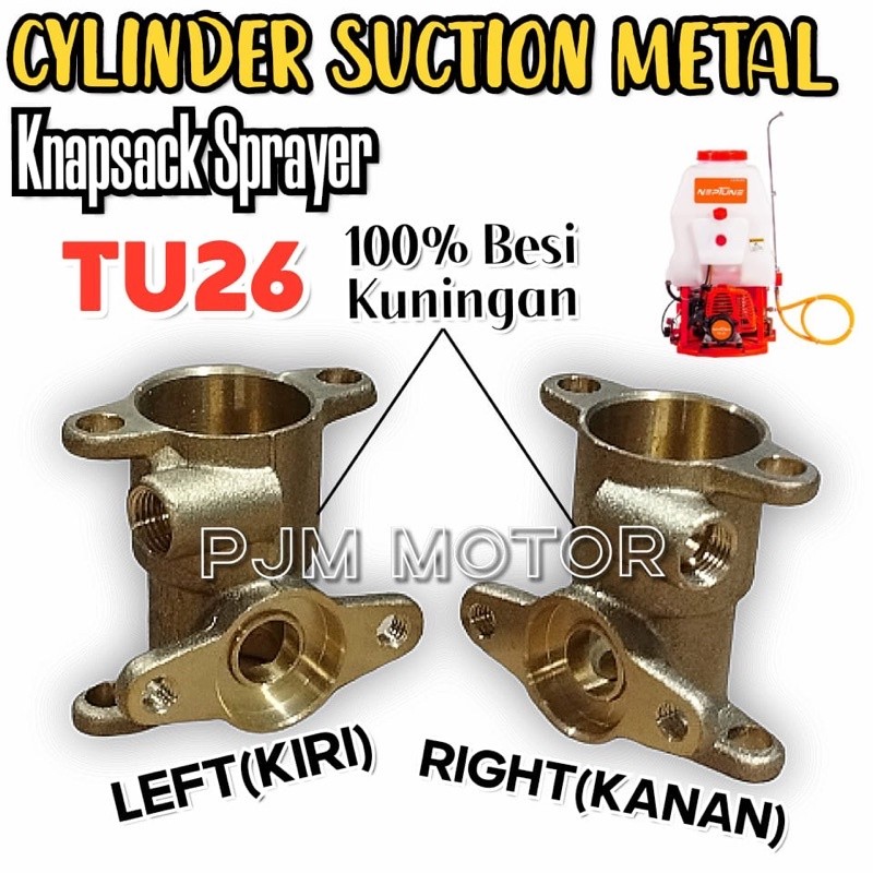 

TU26 Cylinder suction metal mesin sprayer gendong semprot pompa hama TNK777 767 VARIASI amplas