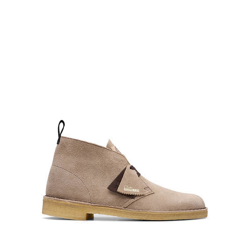 Clarks Desert Boot Wolf Suede