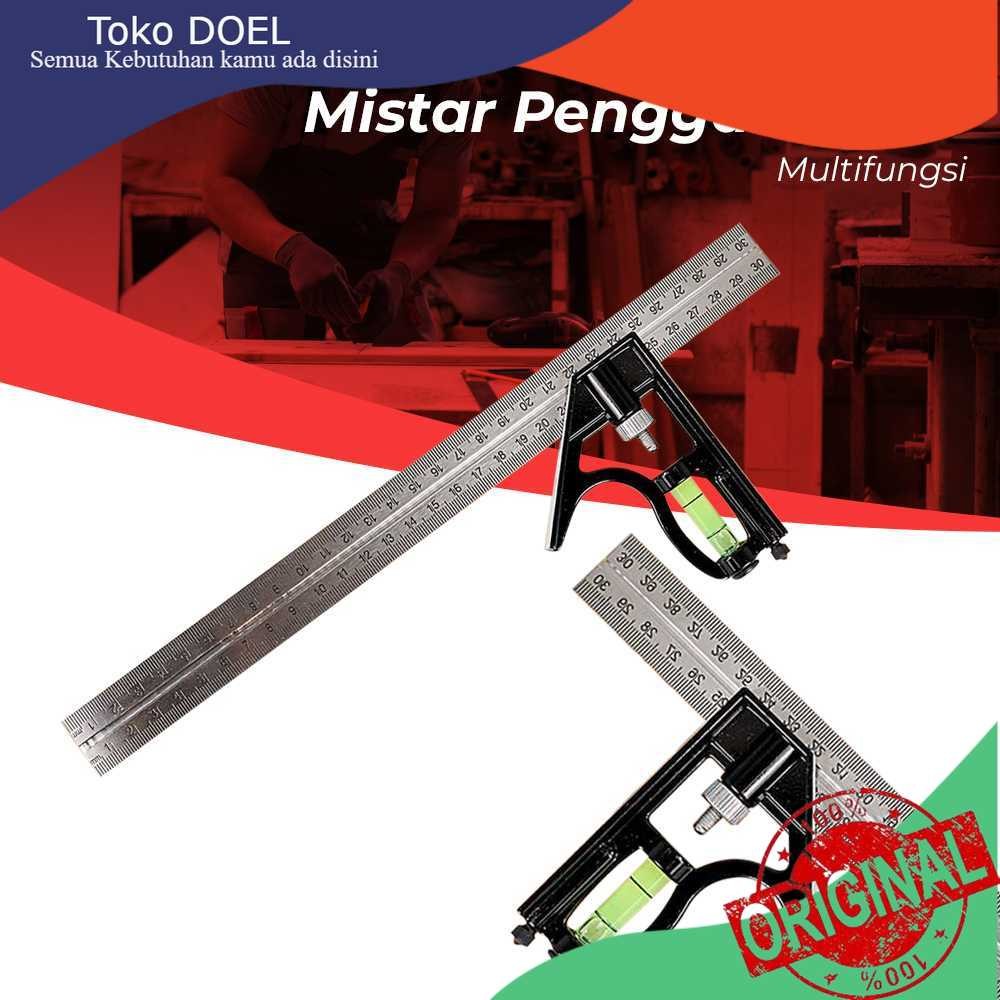 

Toko Doel Taffware Mistar Penggaris Siku Adjustable Angle Ruler Waterpass 305mm - ZEAST