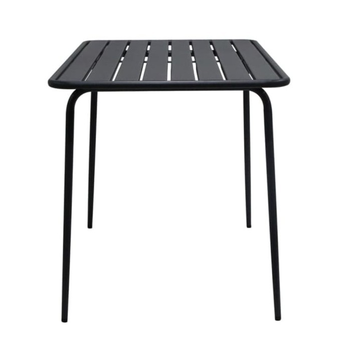 Meja Teras Besi Minimalis Kotak INFORMA Meja Tamu Indoor Outdoor