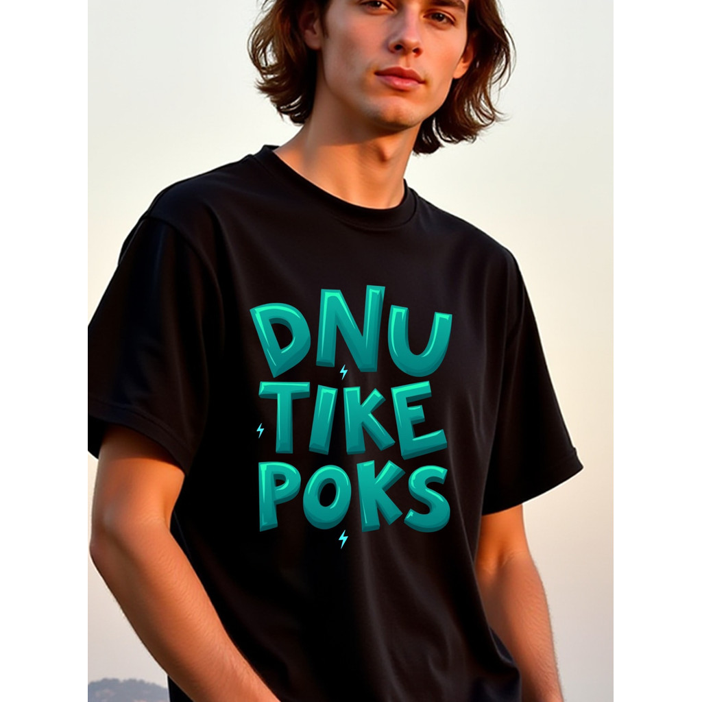 Kaos Pria Lengan Panjang Motif Retro Keren Bahan Katun Nyaman Dipakai Kaos Pria Distro Desain Unik P