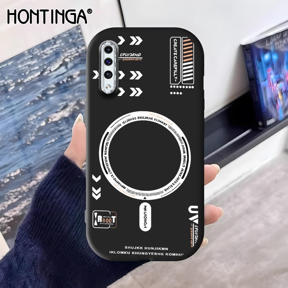 Hontinga Casing Hp Untuk Compitable With Samsung A50 A50S A30S Silikon Sofcase Cassing Softcase Fash