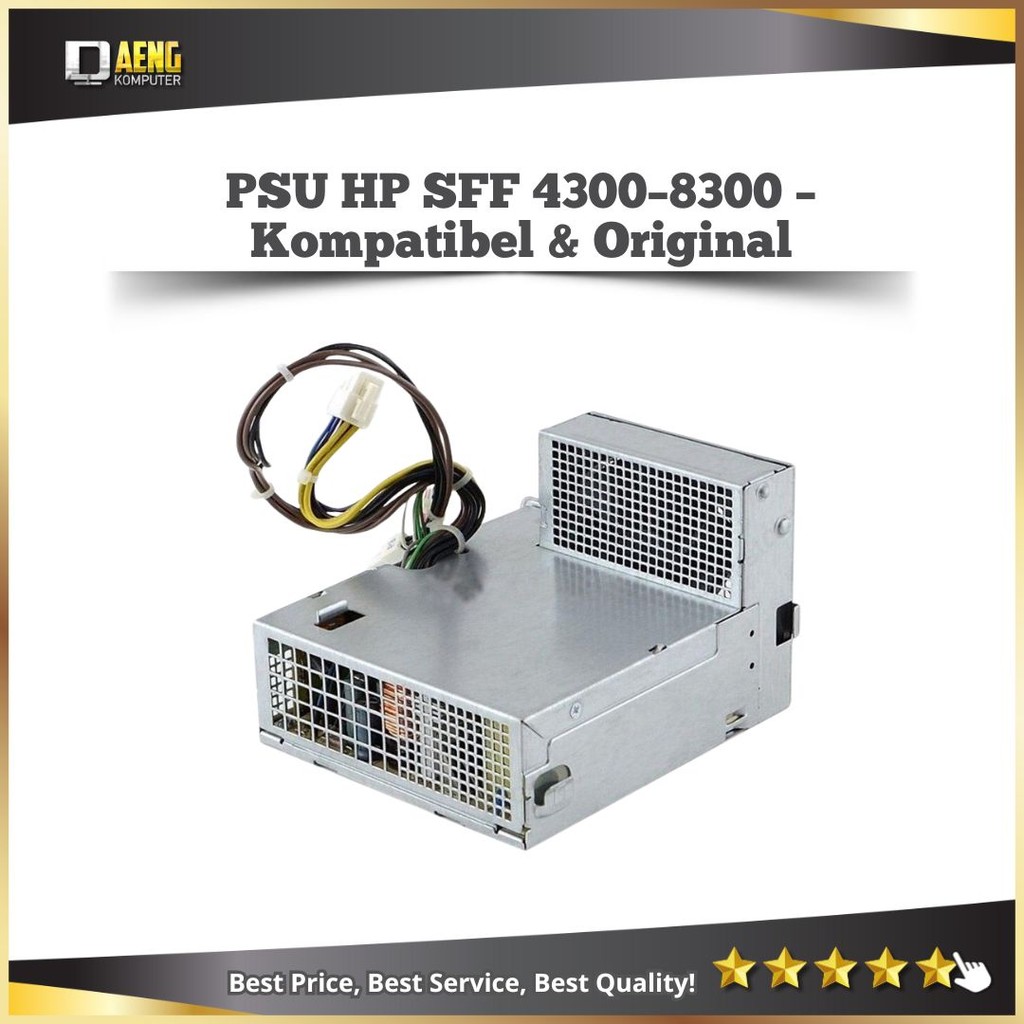 Psu Power Suplay PC HP  4300 6100 6200 6300 8000 8100 8200 8300 SFF