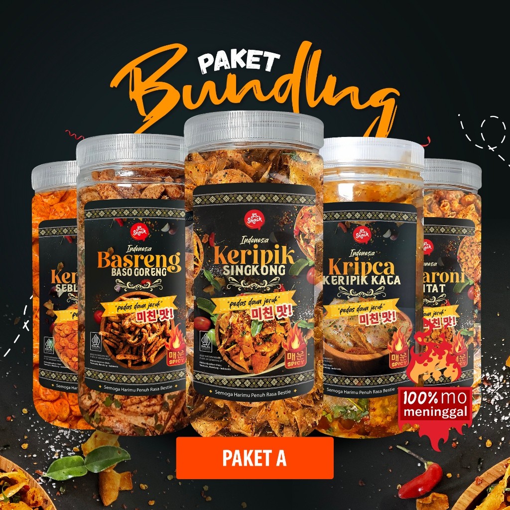 

Paket Bundling Combo Hemat - 5 Kemasan Toples Special Edition