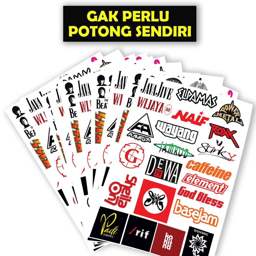 

Stiker Aesthetic, Sticker Aesthetic, Stiker Band, Sticker Band Metal Rock, Band Punk Music, Laptop