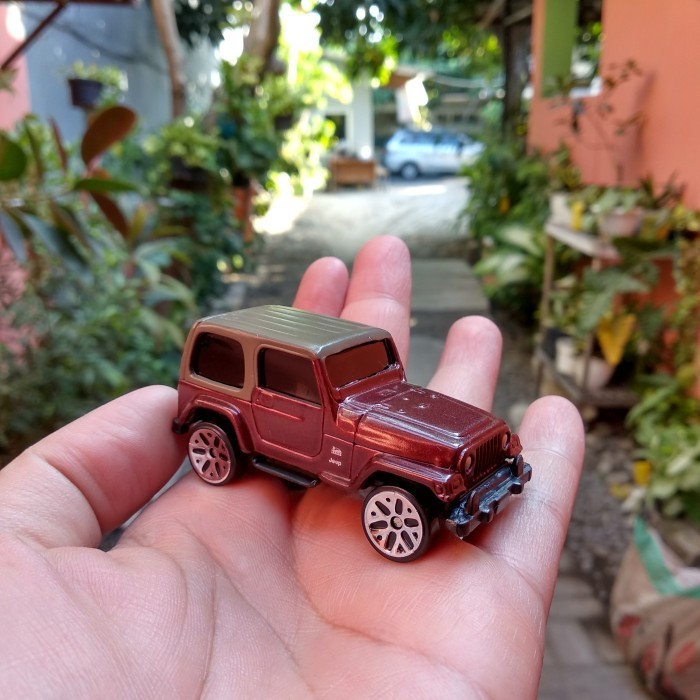Maisto Jeep Wrangler Sahara 1/64 Loose VHTF Miniatur Mainan Diecast