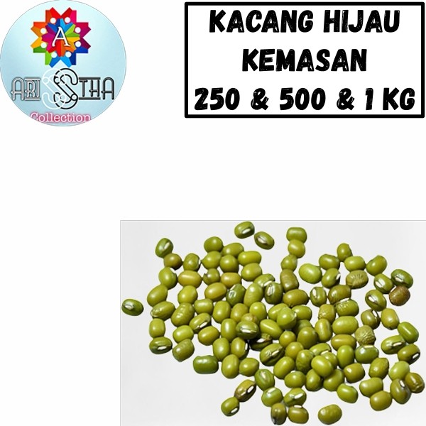 

Kacang Hijau Kemasan 250 dan 500 dan 1 Kg