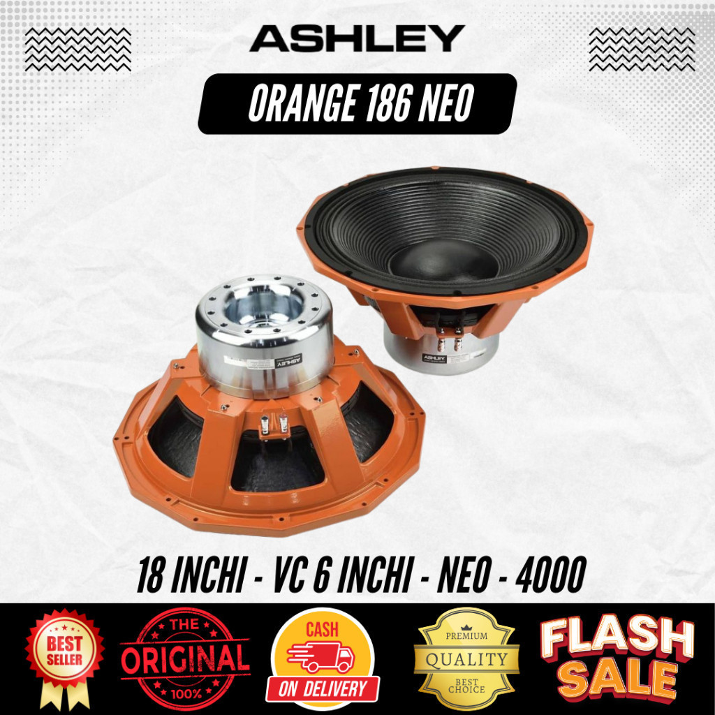 Speaker 18 Inchi Ashley Orange 186 Neo