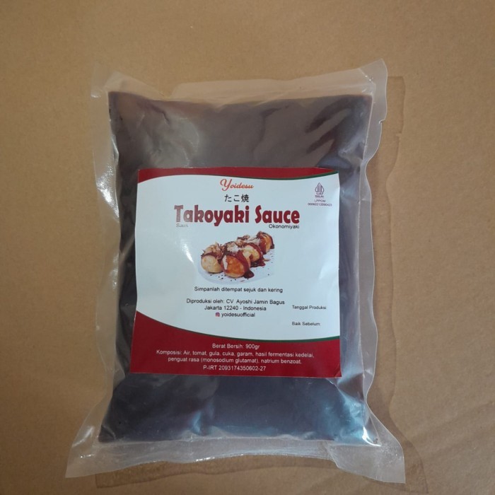 

[[New Arrival]] Saus Takoyaki Jepang 1 Kg Halal Non Alkohol Pengganti Saos Bulldog