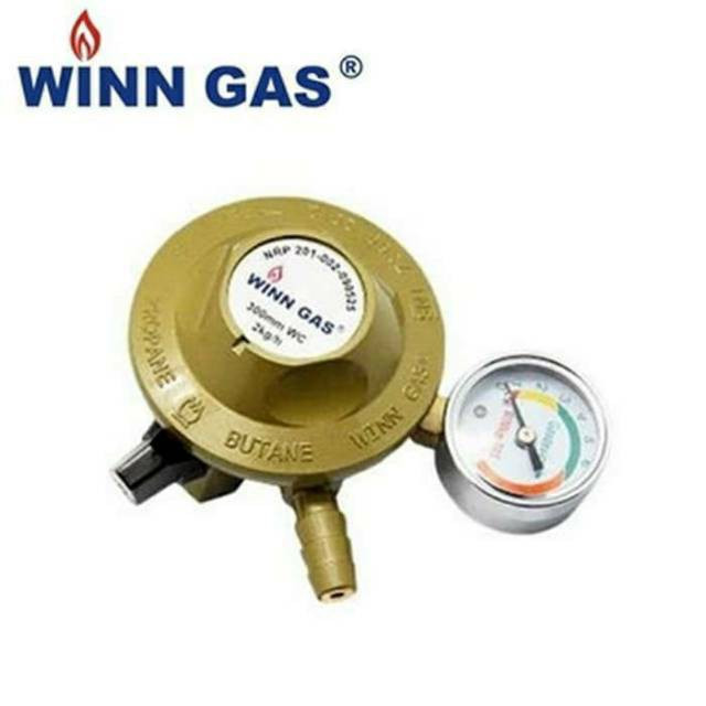 REGULATOR WIN GAS / SELANG + REGULATOR WINN GAS