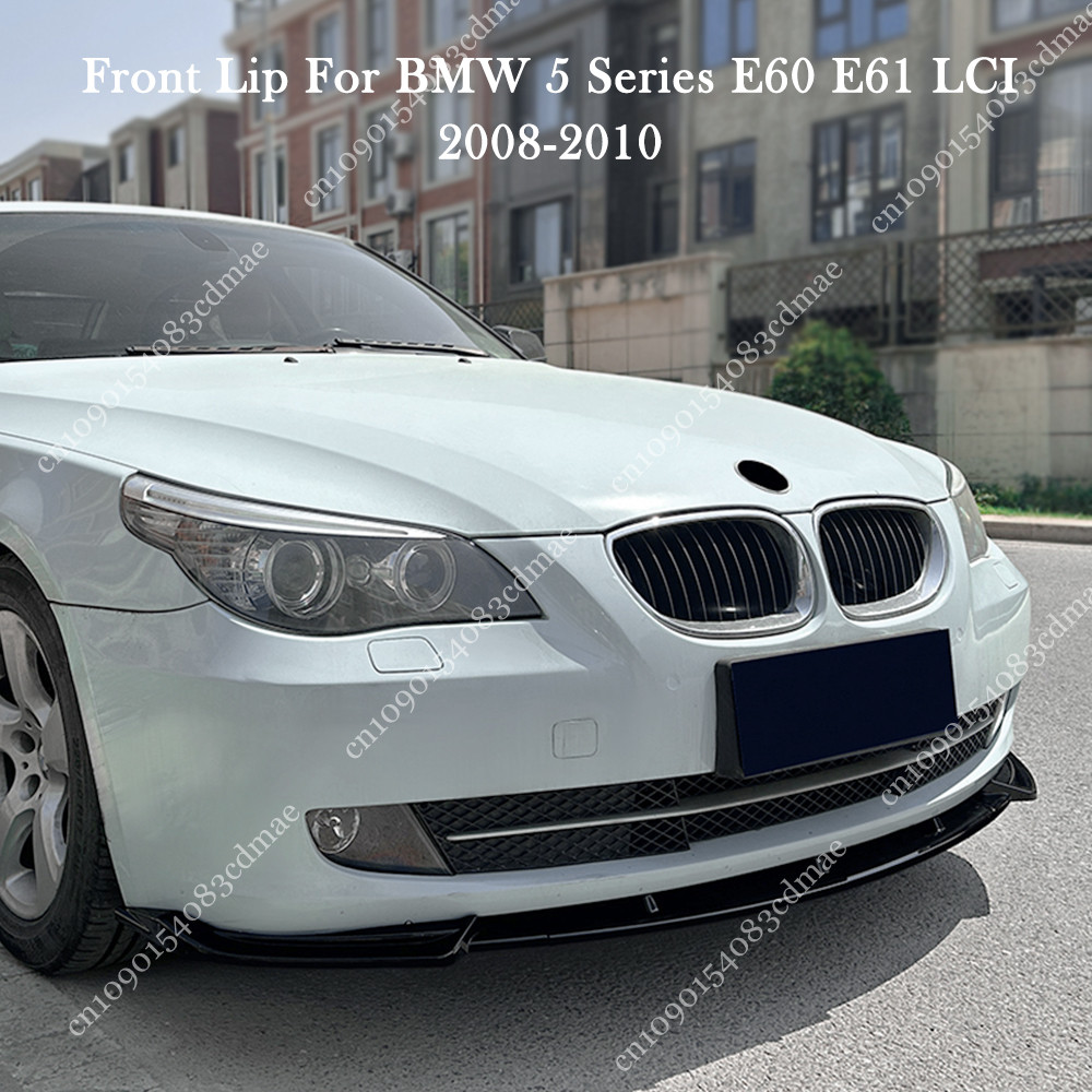 Front Bumper Splitter Lip For BMW 5 Series E60 E61 Standard 2008-2010 Facelift Front Shovel Diffuser