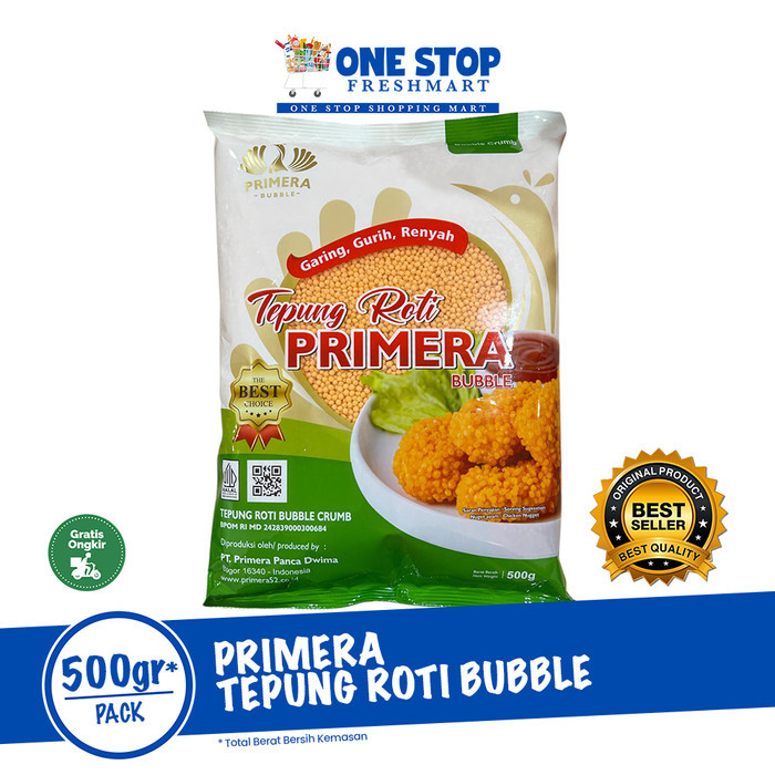 

PRIMERA TEPUNG ROTI BUBBLE 500GR