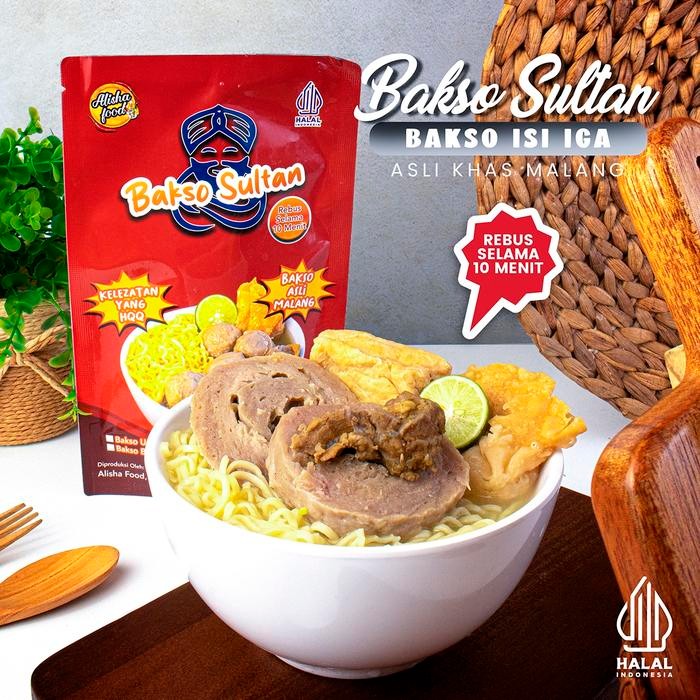

Bakso sultan isi iga sapi