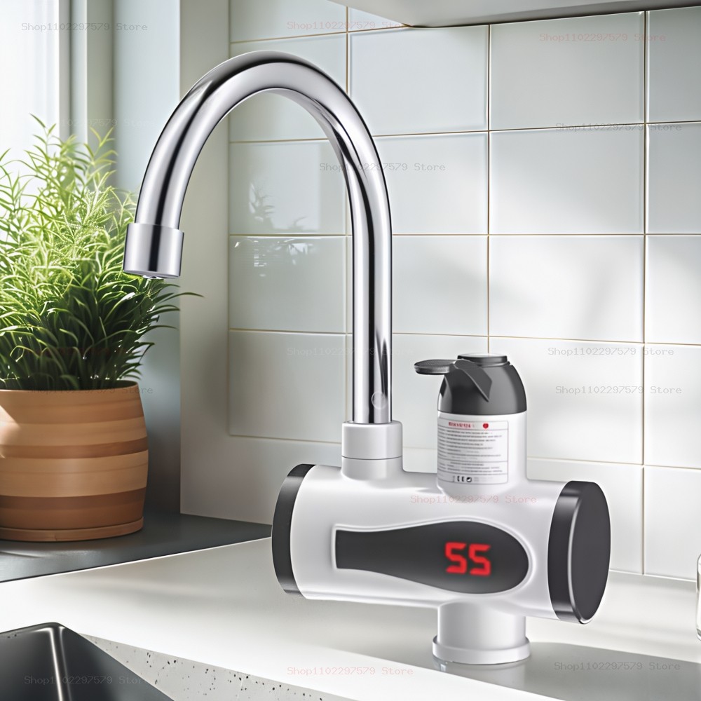 Electric Kitchen Water Heater Tap tant Hot Water Faucet Heater Cold Heating Faucet Tankless tantaneo