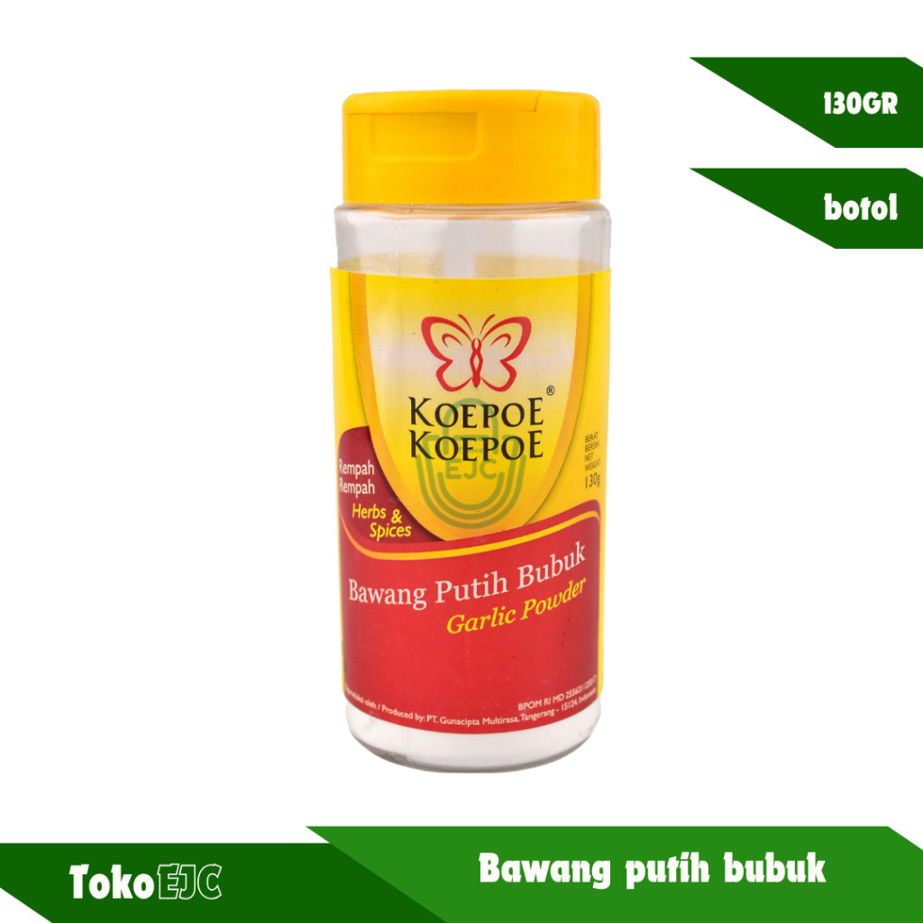 

[EJC] Koepoe Koepoe Bawang Putih Bubuk / Koepoe bawang Putih 130gr botol