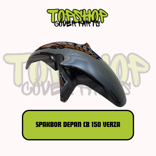Win - Spakbor Depan Verza Hitam Cb 150 Verza Slebor