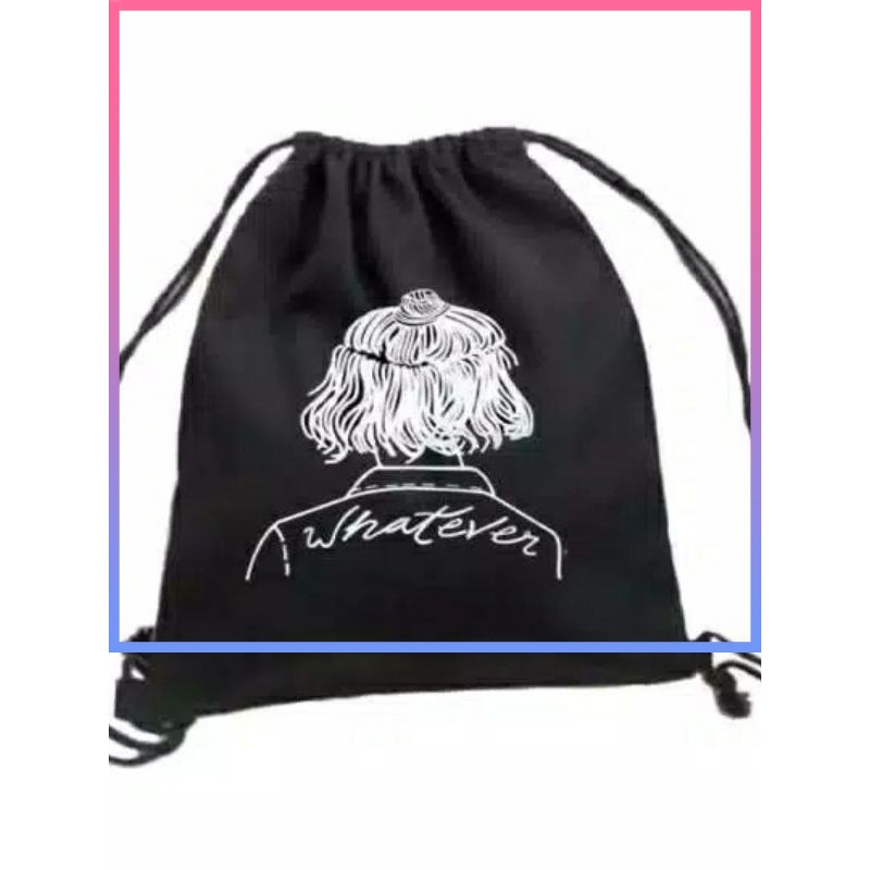 Tas serut Olahraga Murah Ransel Serut Pria Wanita Distro - Stringbag Termurah