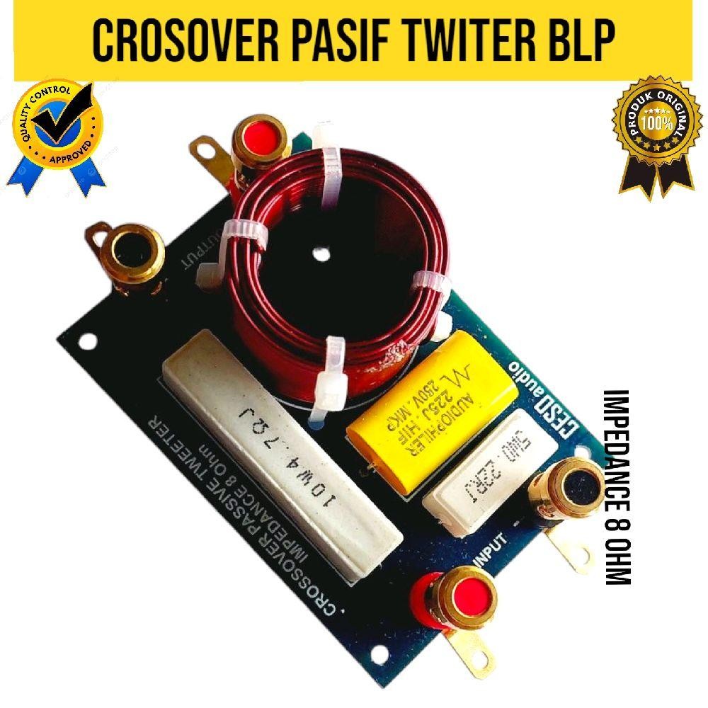 CROSOVER PASIF TWITER BLP 8 OHM SUPER Amplifier Speaker