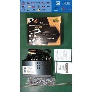LPL Set Top Box STB DVB T2 Maxtron Receiver TV Tabung Analog Ke TV Digital Full HD 1080P Mini Versio