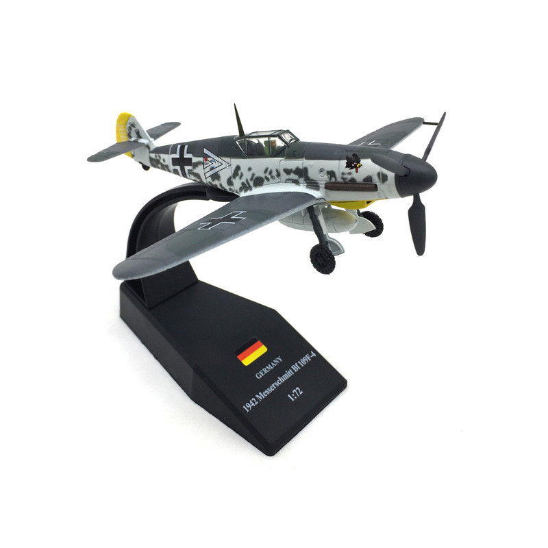 JASON TUTU 1/72 Scale Diecast Alloy Model German Fighter War Thunder BF109 Military Missile Bomber B