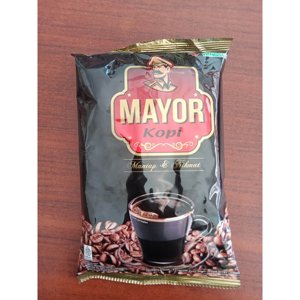 [Kopi] Mayor Kopi Hitam Bubuk 125gr