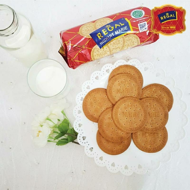 

Biskuit Regal 120gr & 230gr Tepung Gandum Susu - ARM