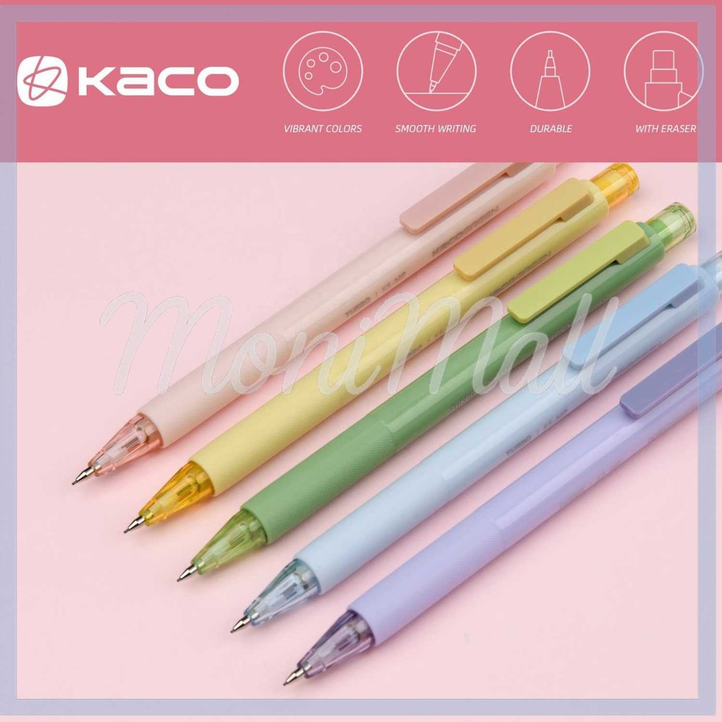

Kaco TURBO Pensil Mekanik Mechanical Pencil 0.5mm with Refill - K5-MP