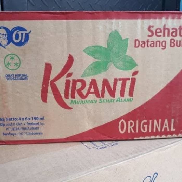 

Kiranti Sehat Datang Bulan 150ml 1 Dus isi 24 Botol