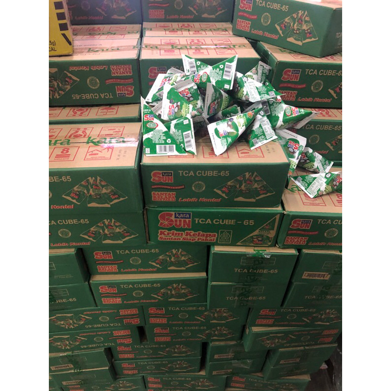 

Sun Kara santan kelapa instan siap pakai 1 dus 36 pcs|65 ml
