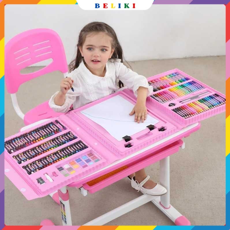 

Set Alat Mewarnai Anak Colorful Children 208 PCS - ZF208