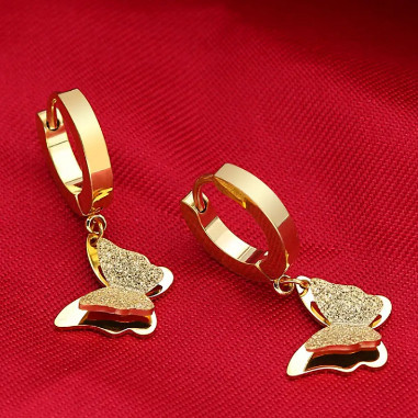 ANTING CAPIT TITANIUM KUPU-KUPU