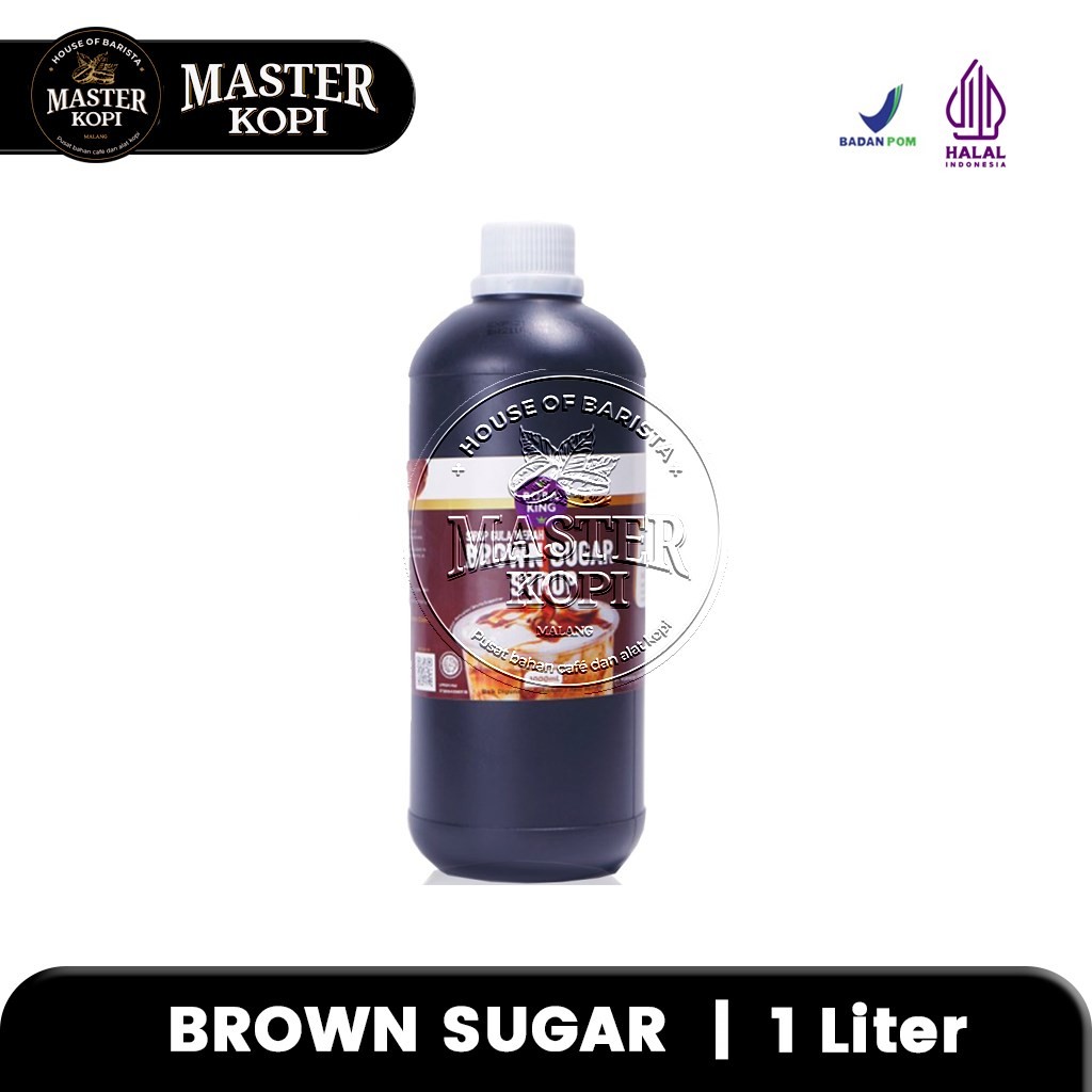 

Boba King Brown Sugar Syrup / Sirup Gula Merah - Botol 1 liter