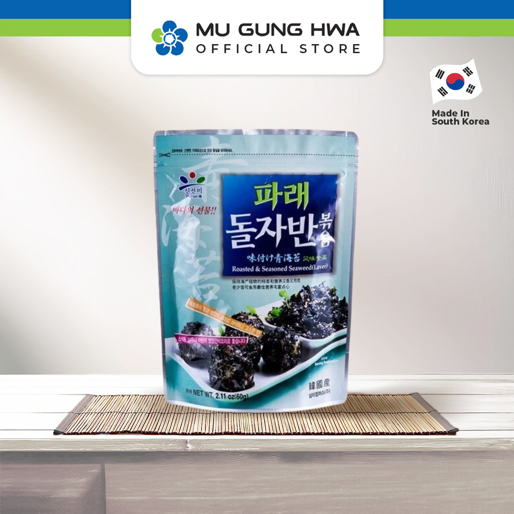 

Shinsunmi Roasted & Seasoned Seaweed Laver - 60g