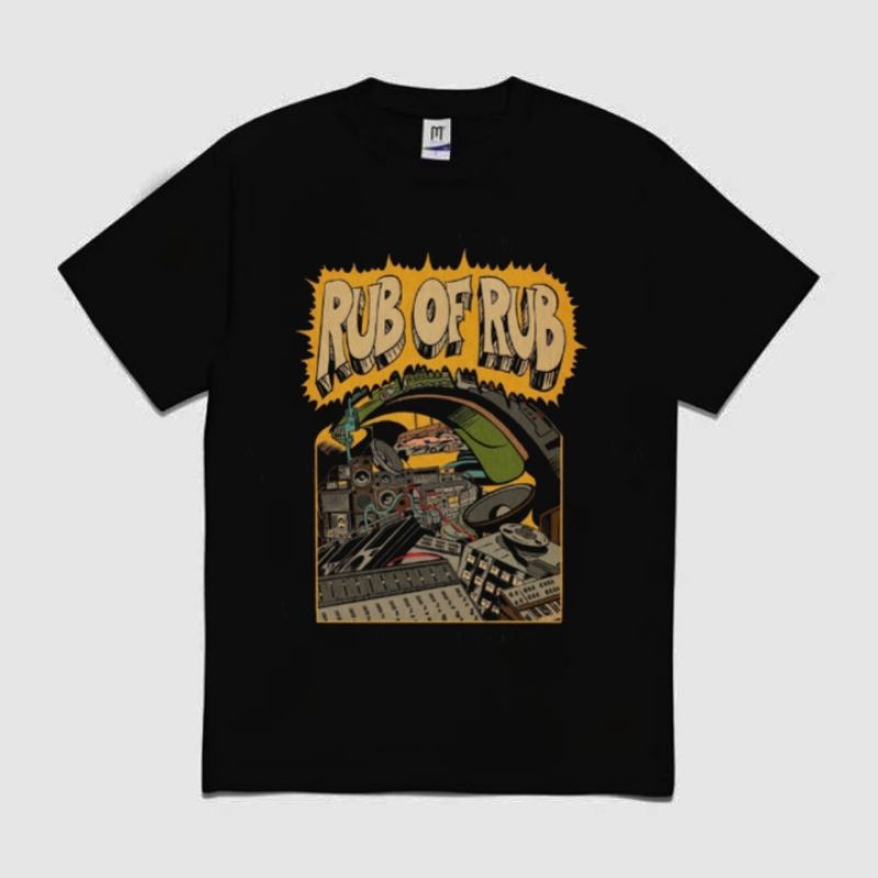 Rub Of Rub - T-shirt black New Merchandise / Kaos Band rub of rub