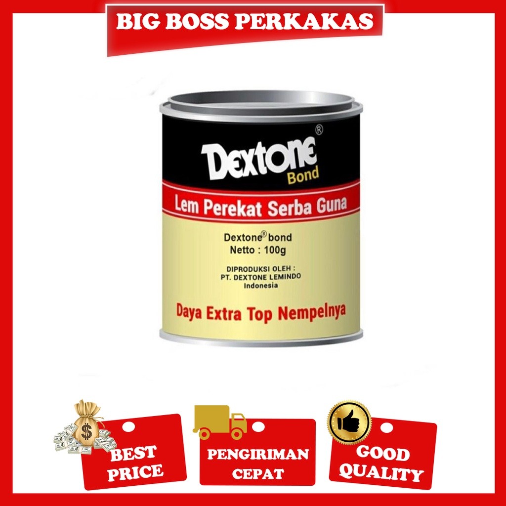 

Dextone Lem Aibon Dextone Bond 101 Kaleng 100 Gr Original