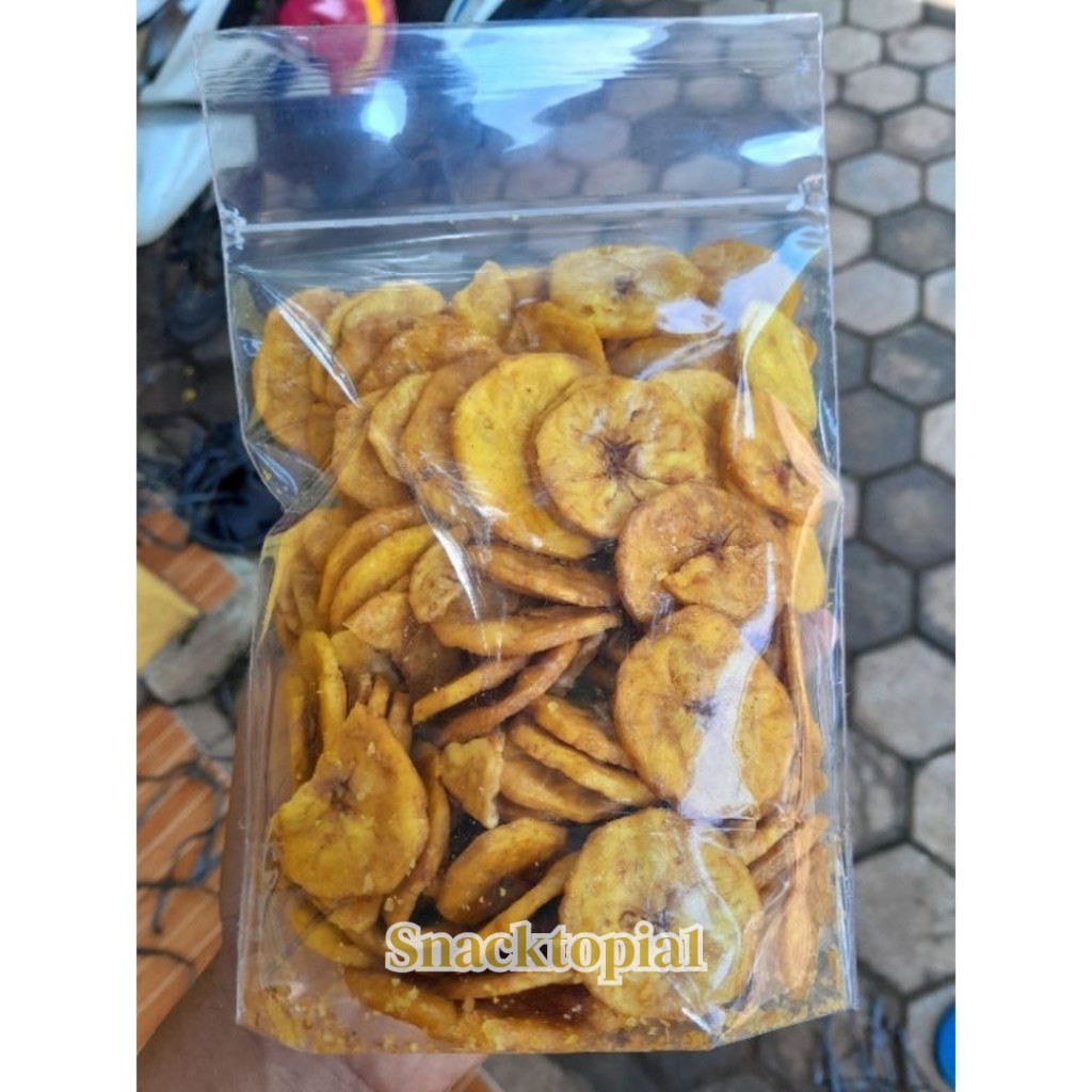 

SALE! Pisang manis keripik pisang kepok keripik pisang original keripik pisang koin- 100 gram, 250 gram, 500 gram