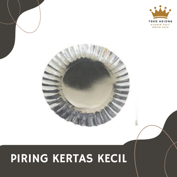 PIRING KERTAS KECIL - RANDOM