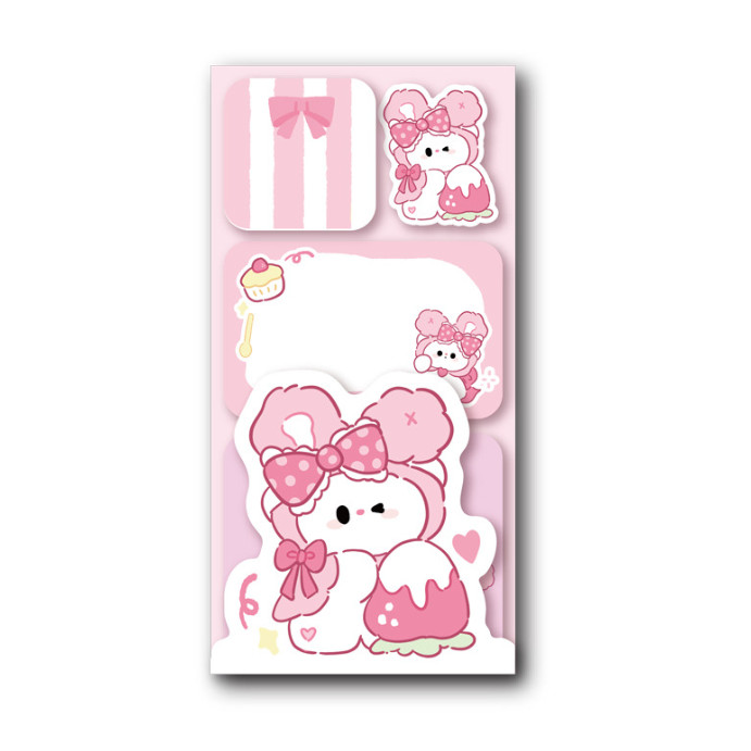 

J2 - Sticky notes karakter animal lucu isi 80 lembar