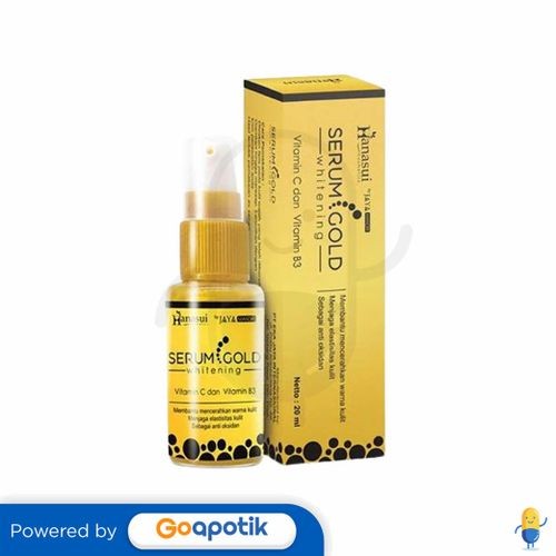 Hanasui Serum Gold Whitening Vitamin C & B3 20 Ml
