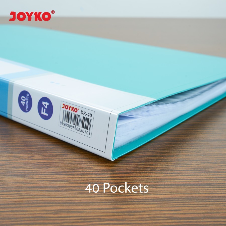 

Document Keeper Clear Holder F4 40 Sheets/ Tempat Dokumen DK-40