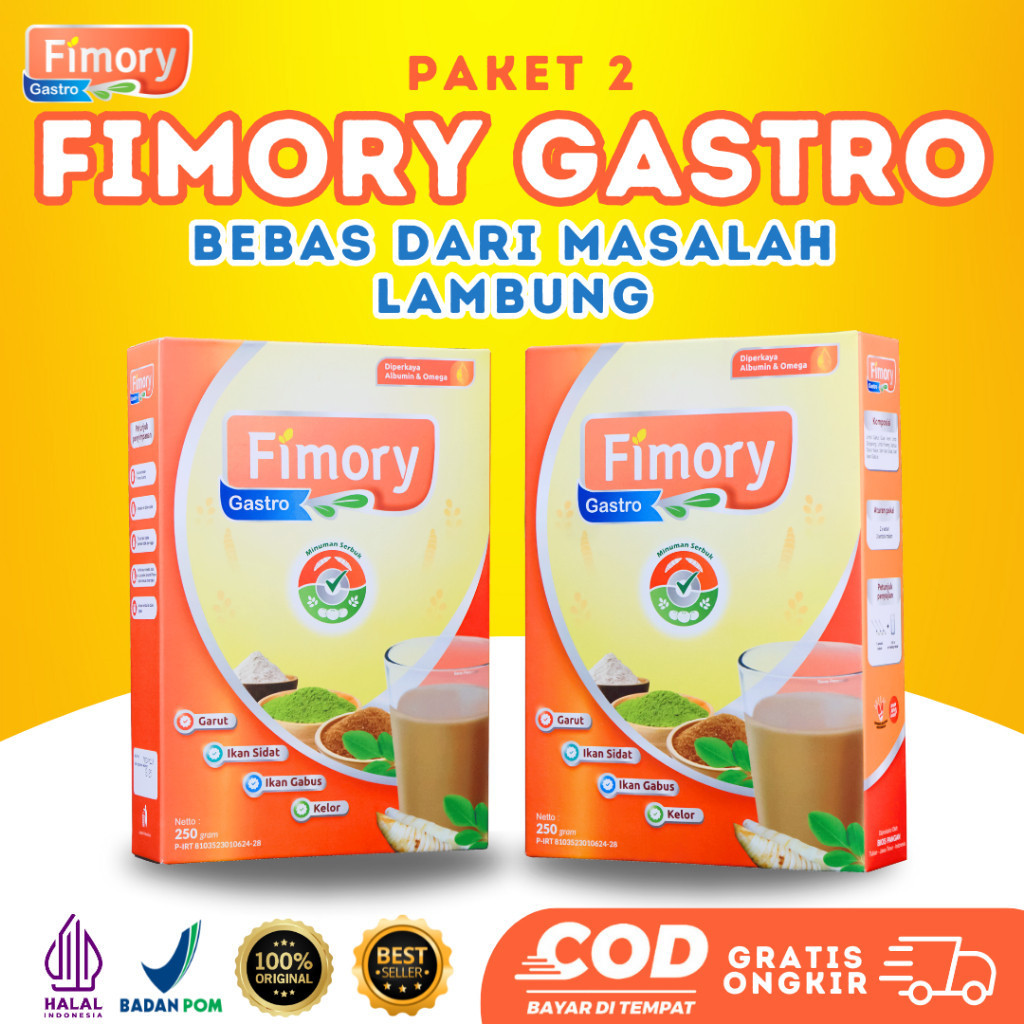 

Paket Fimory Gastro 250 gr Original - Serbuk Minuman Untuk Mengatasi Asam Lambung, Gerd, Mag Akut ORIGINAL/NO KW PALSU