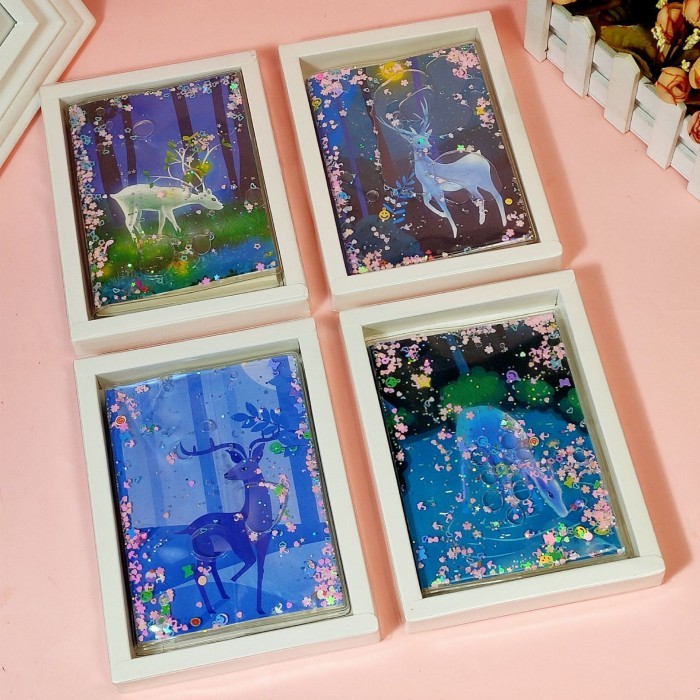 

Buku Diary Notebook Lucu Agenda Import isi Air Manik Manik motif lucu - DINO