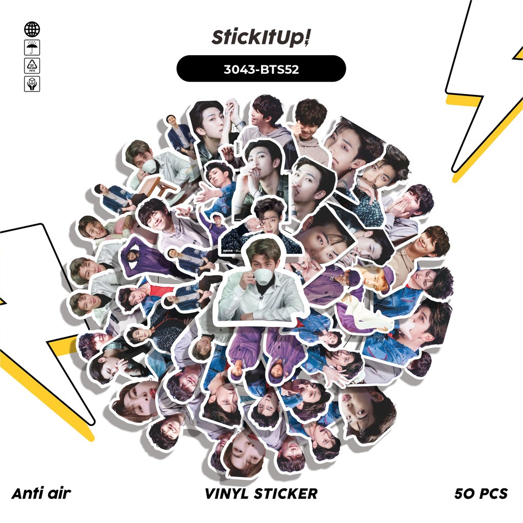 

COD✨ 50 Pcs Stiker KIM NAMJOOM SERIES 09 Lucu Anti Air Untuk Dekorasi Notebook Sepeda Skateboard Handphone DIY