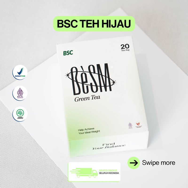 

BESM | BeSM Green Tea - Isi 20