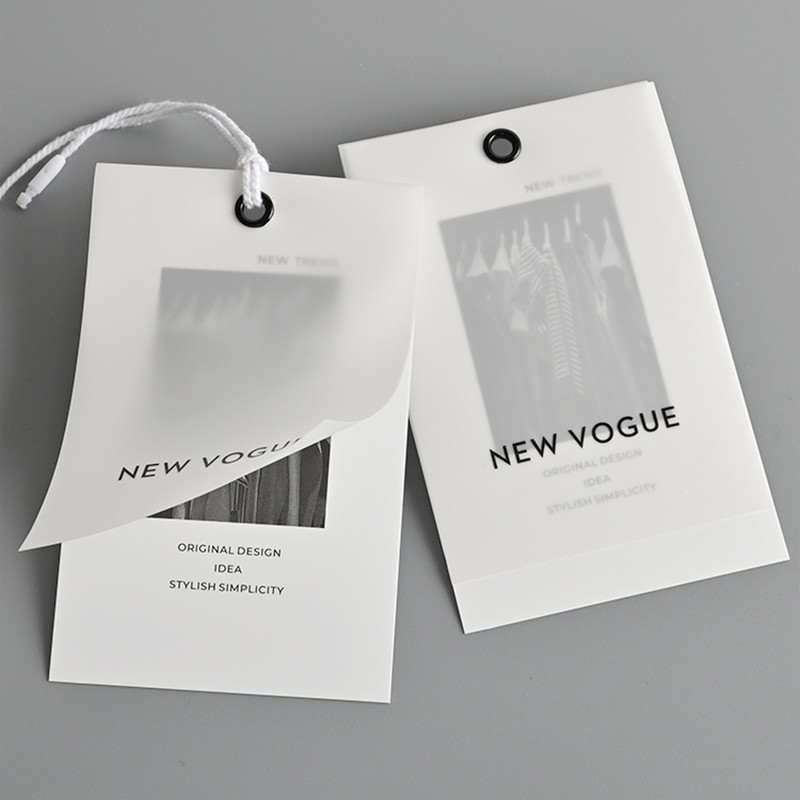

Clothing Hangtag Custom-made Simple Fashion Label Hangtag Custom-made Soft Glue Tear Not Rotten Hangtag Custom-made