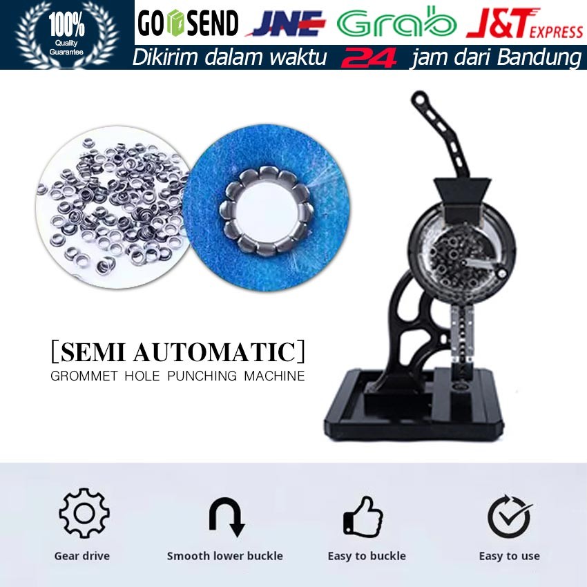 Mesin Mata Ayam / Press Plong Banner 10 MM Semi Otomatis