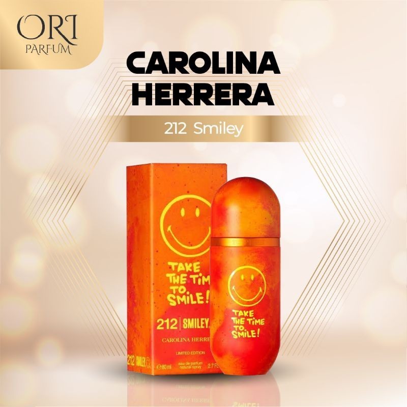 Parfum Luxury - 212 Smiley Original ORI Fresh
