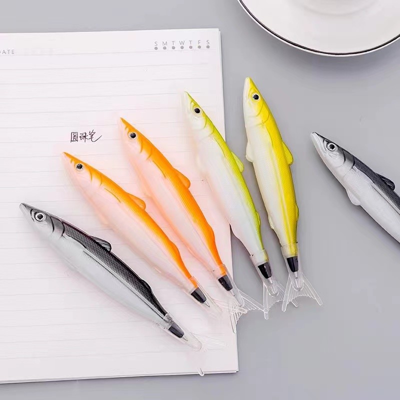 

Pulpen Bentuk Ikan 0.5mm Pena Lucu Alat Tulis Unik