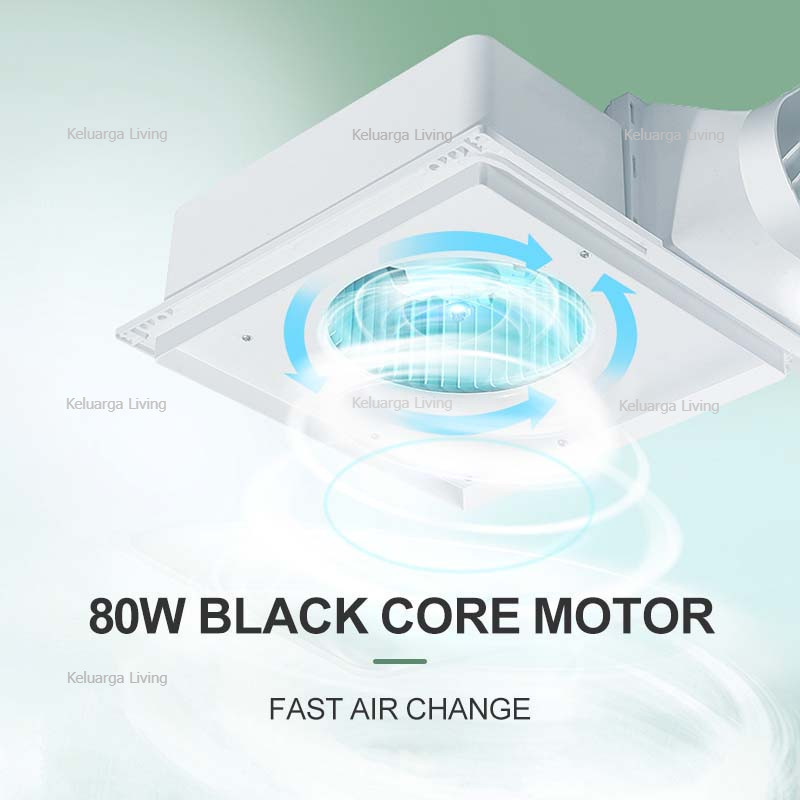 Hot Sale 6/8/10/12 Inch Exhaust Fan Exhaust Fan Dinding Exhaust Fan Kdk 6/8/10/12 Inch Exsos Fan