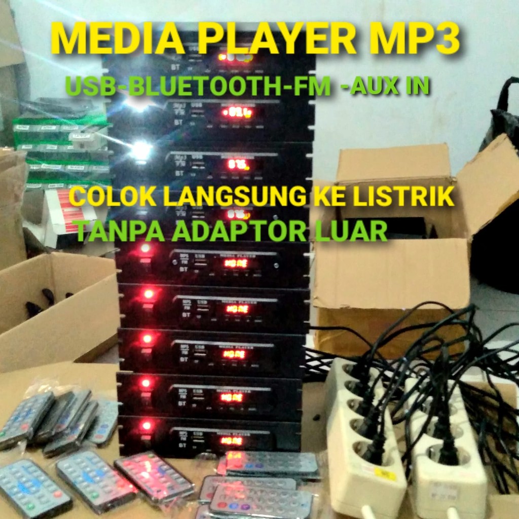 Modul Mp3 & Mp5 Rakitan Usb Bluetooth-FM-Aux in